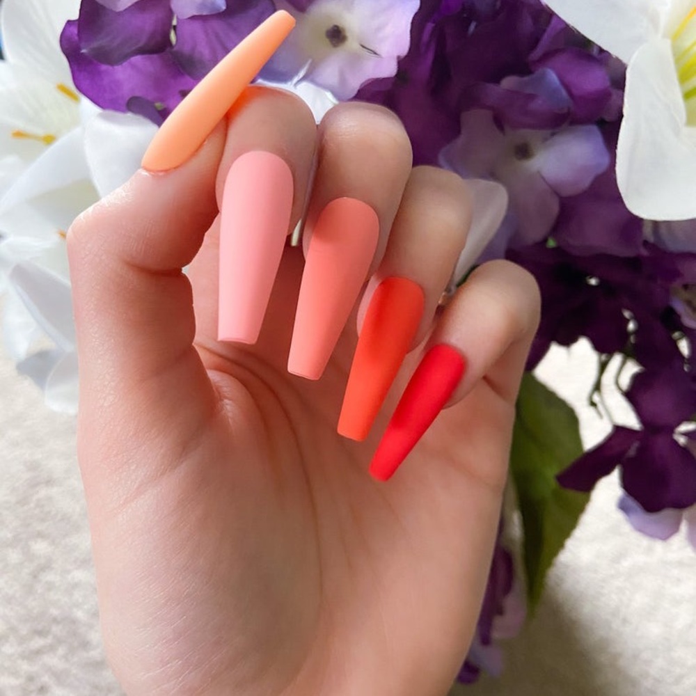 Sunset Vibes Press-On Nails
